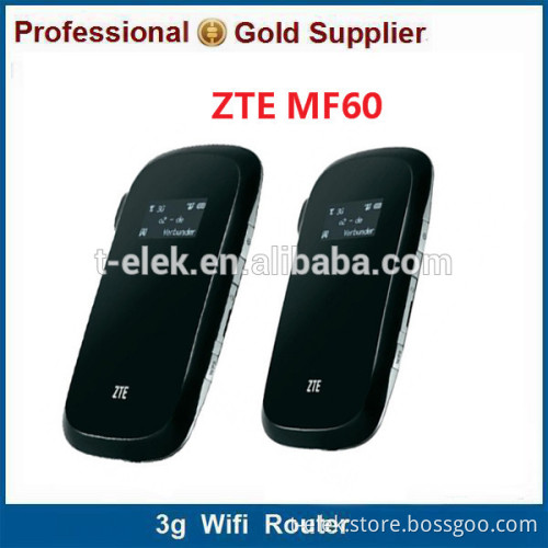 Popular ZTE MF60 21Mbps 3G 900MHz 2100MHz HSPA+ Mobile Router